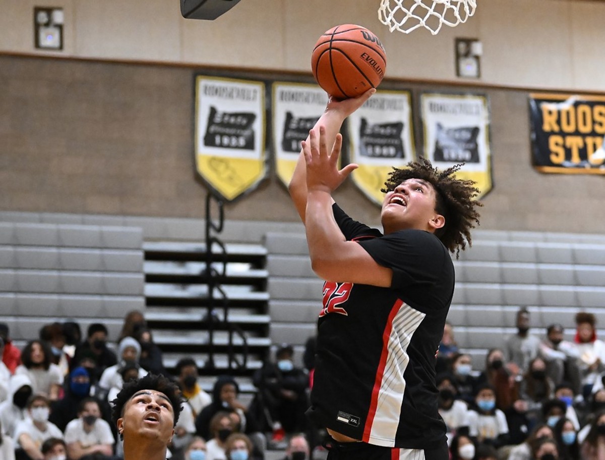 Roosevelt North Medford boys basketball Leon Neuschwander 39